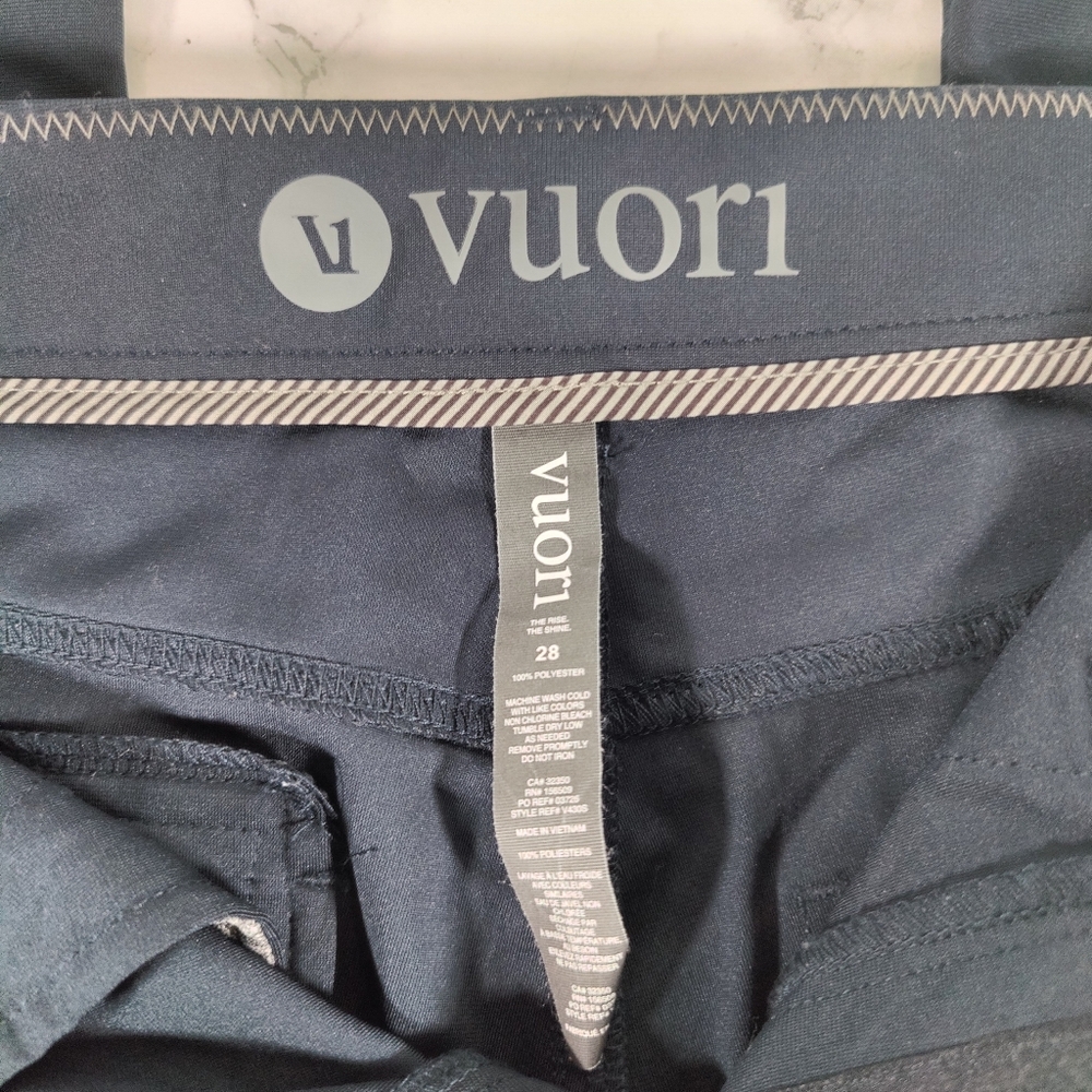 Vuori Men's Meta Pant in Navy Size 28 - Picture 3 of 12